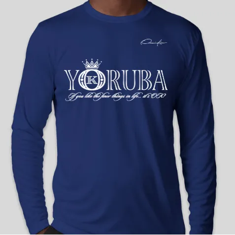 Yoruba Long Sleeve Shirt