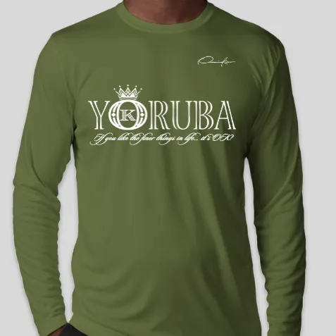 Yoruba Long Sleeve Shirt