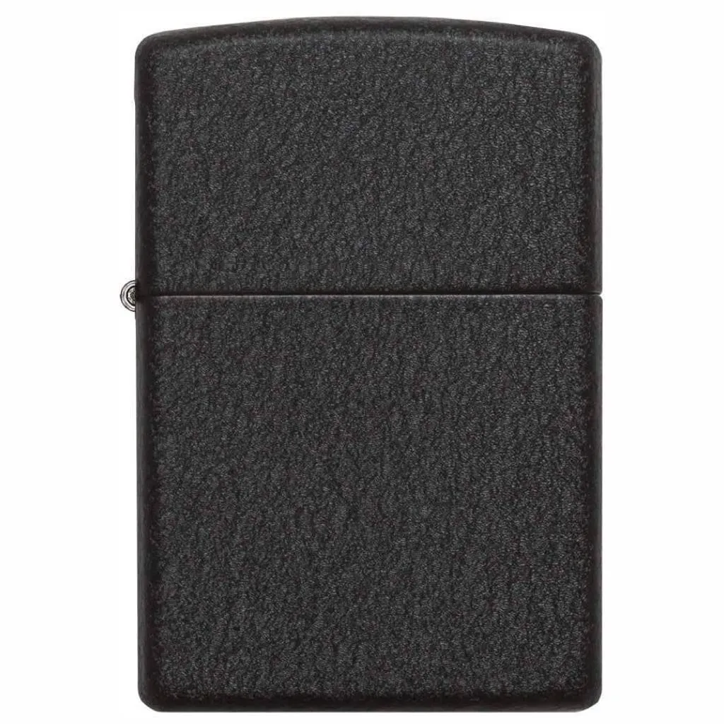 Zippo Classic Black Crackle Lighter - 236