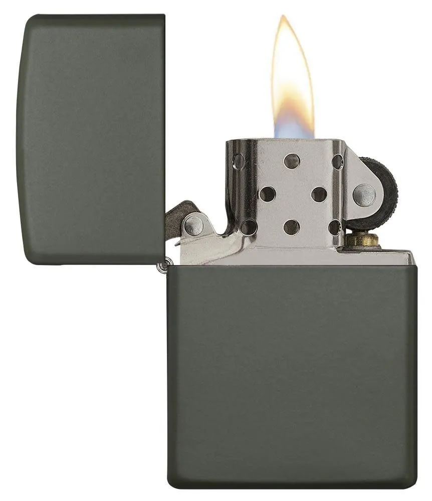 Zippo Classic Green Matte Lighter - 221