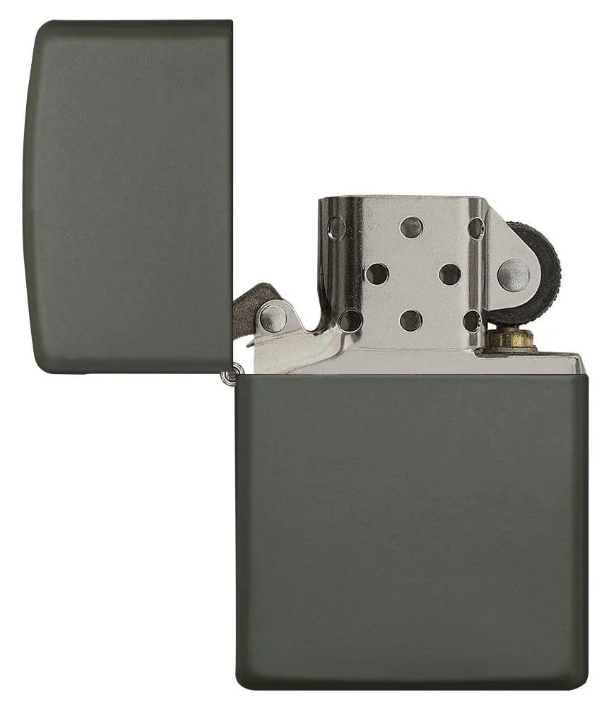 Zippo Classic Green Matte Lighter - 221